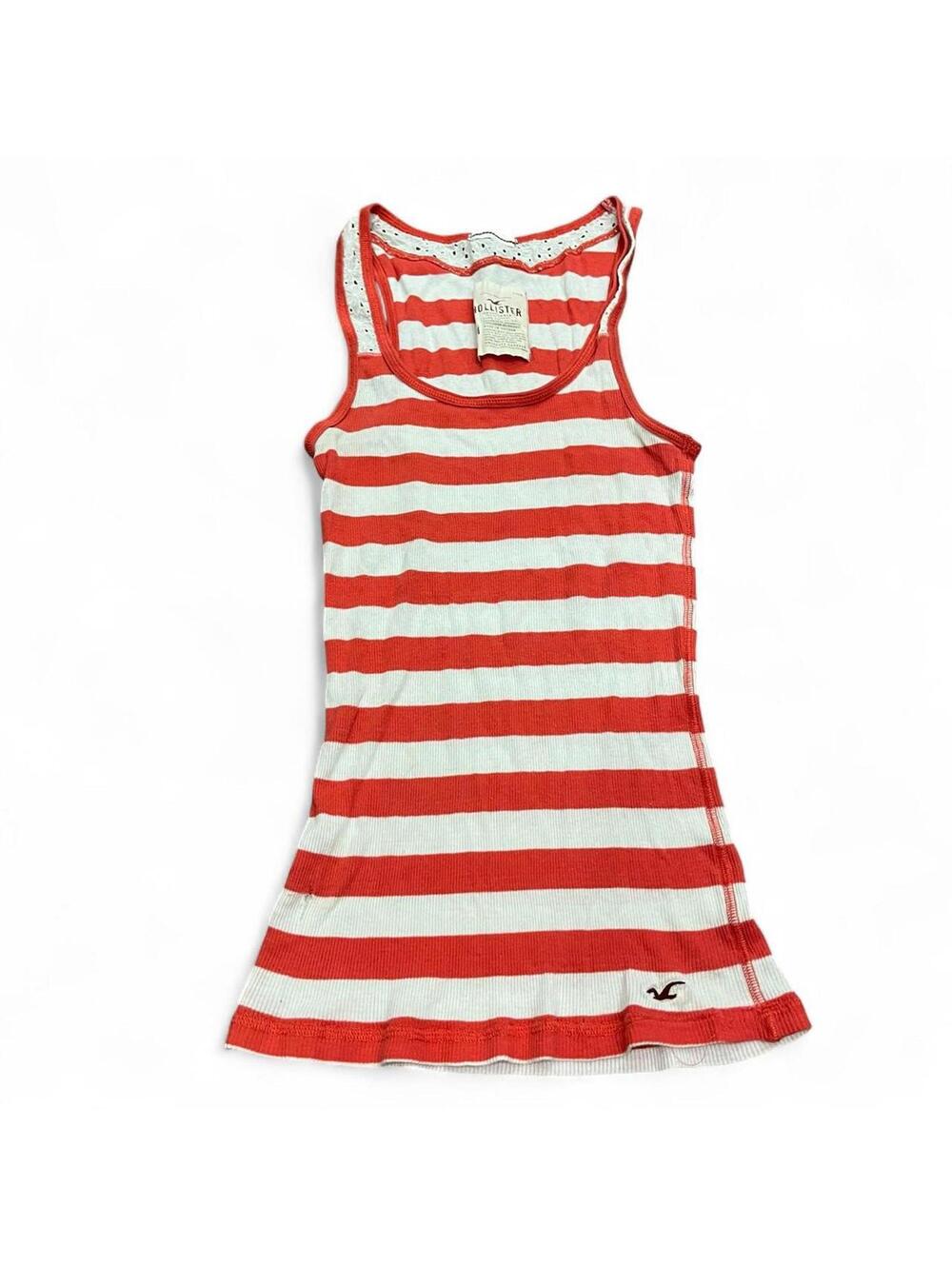 y2k Hollister striped tank top